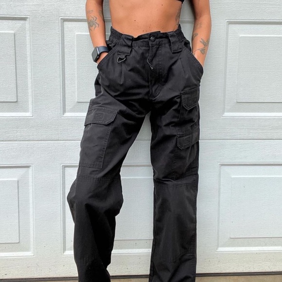 Pants - Vintage Propper Black Cargo Pants
